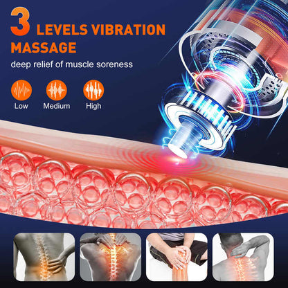 Back Decompression Belt With Red Light Therapy